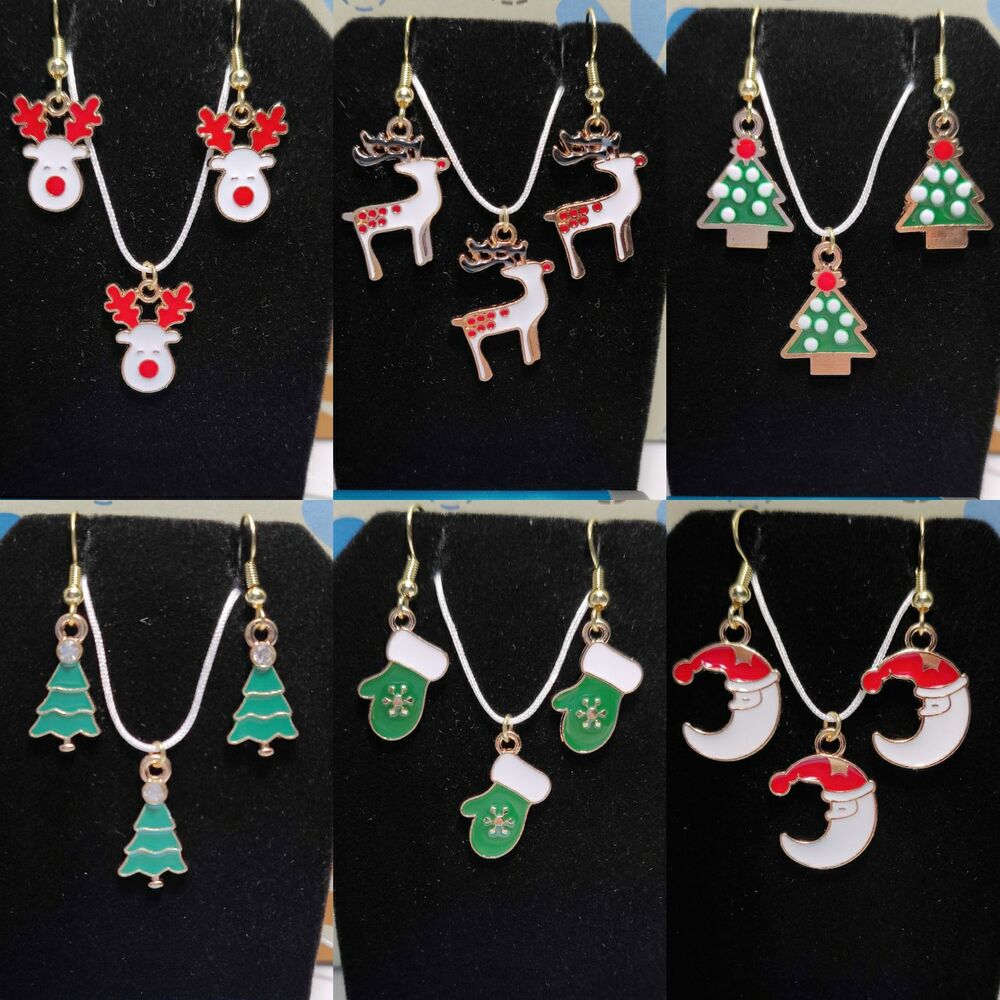 New Handmade Christmas Jewelry Set